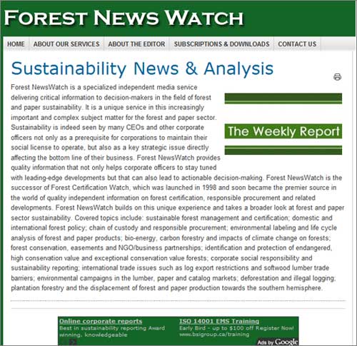 Forest News Watch