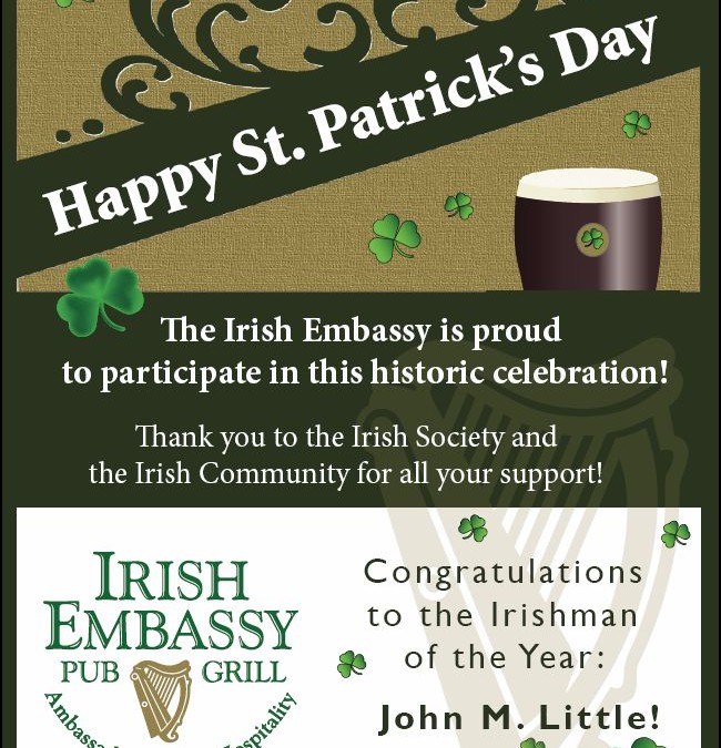Irish Embassy flyers